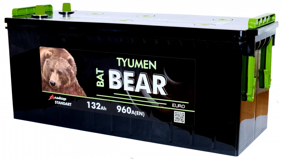 Lead Acid Starter Battery for Internal Combustion Engines 12V Tyumen BatBEAR