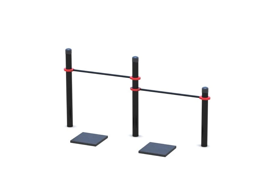 Stationary Multi-Level Horizontal Bars