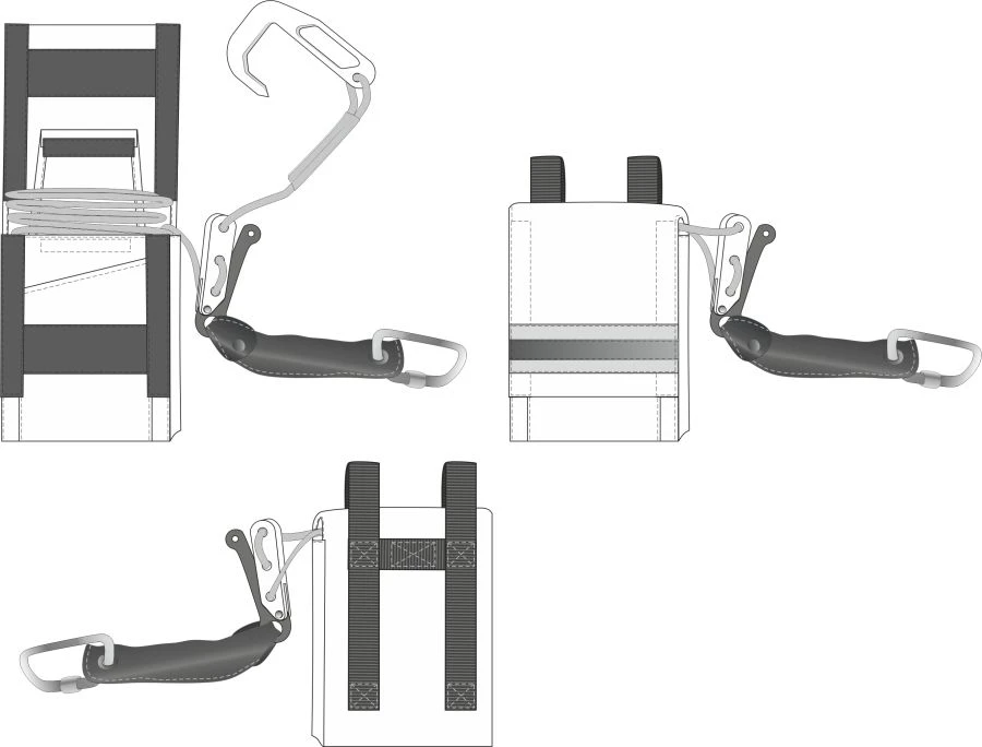 Individual Manual Fire Rope Descent Device Model 7204
