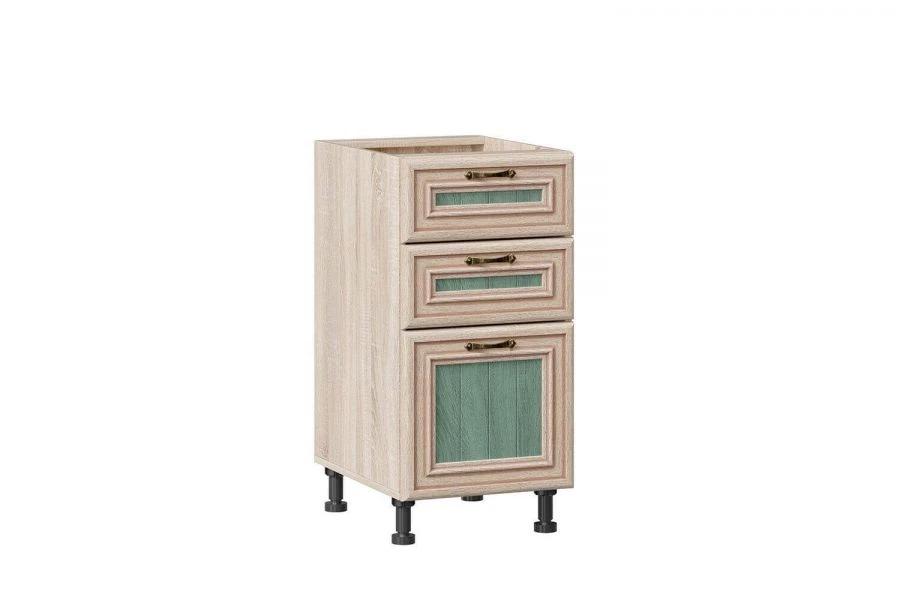 Luxurious Kitchen Cabinet with 3 Drawers, Model 4 LD.270880.000