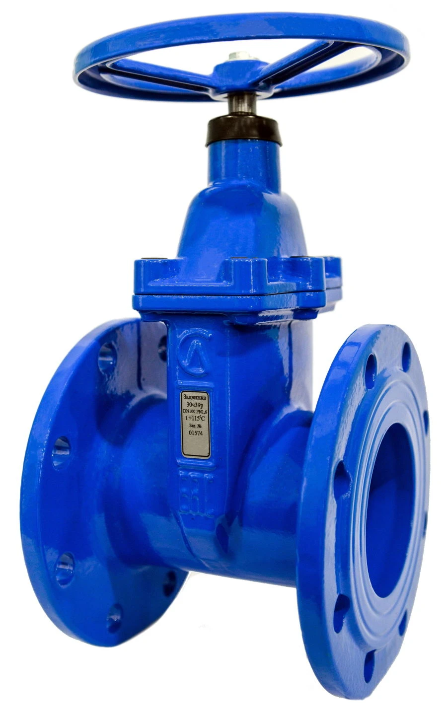 Cast Iron Gate Valve with Rubber-Coated Wedge 30ч39р SLG13