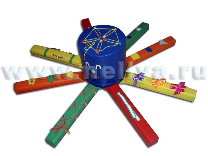Educational Octopus Toy "Nellya" - 150x150mm