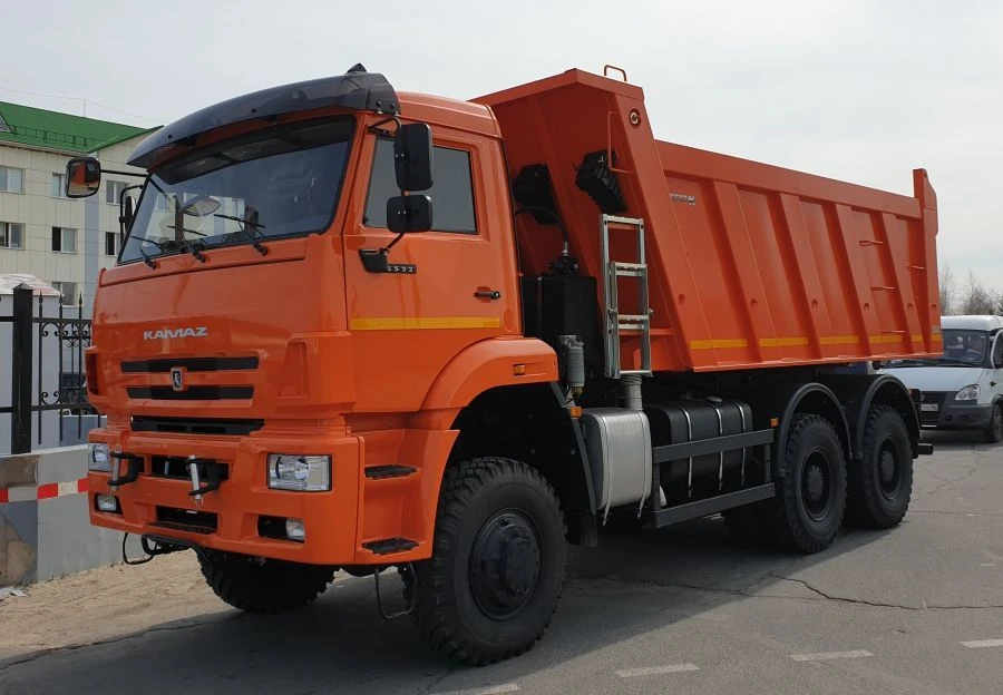 KAMAZ 6522-53 Dump Truck for Bulk Material Transportation