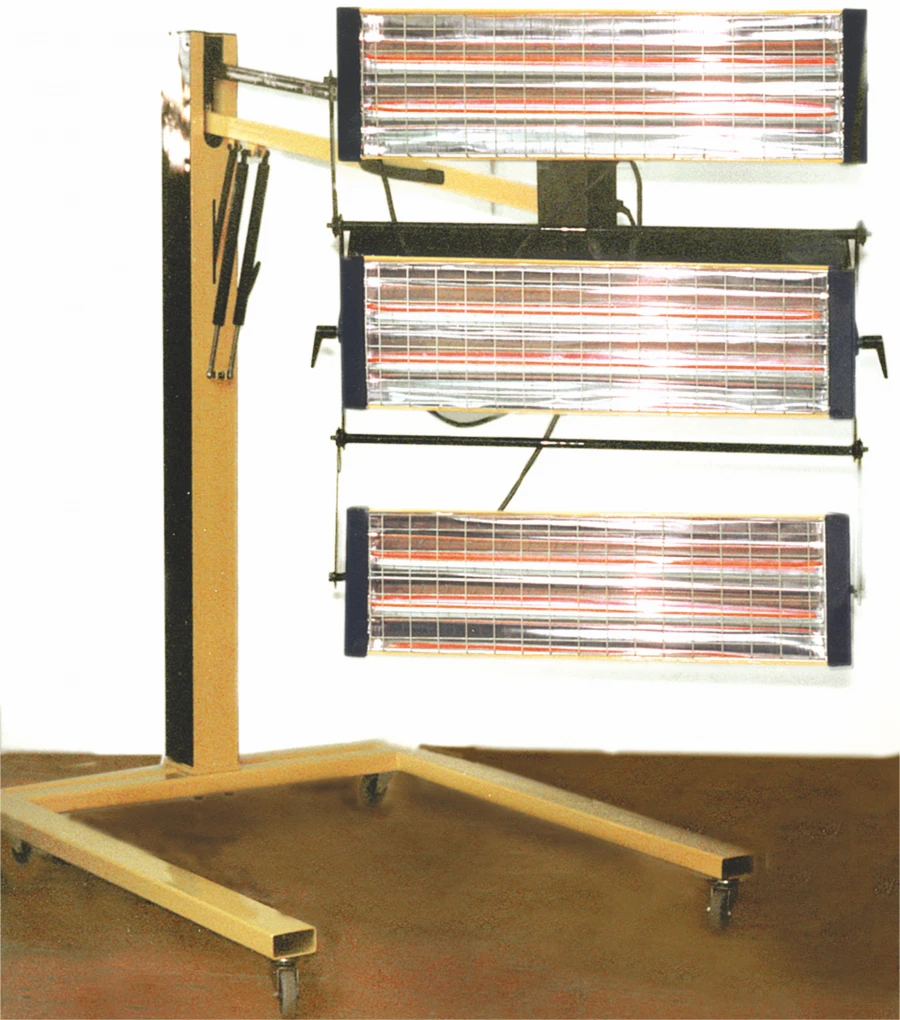 Mobile Infrared Partial Drying Stands PIXAN