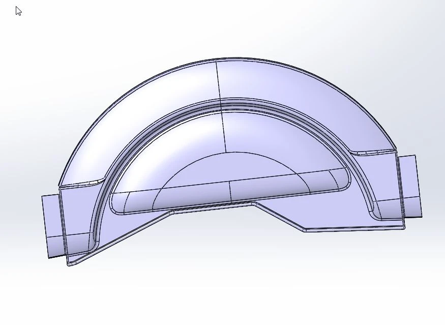 Rear Left Arch Cladding - 5299-403-5102054