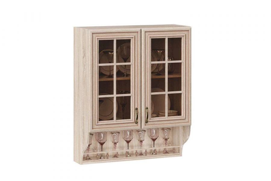 Kitchen Cabinet 800 High with Open Shelf (Sonoma Light M) Model LD.270560.000