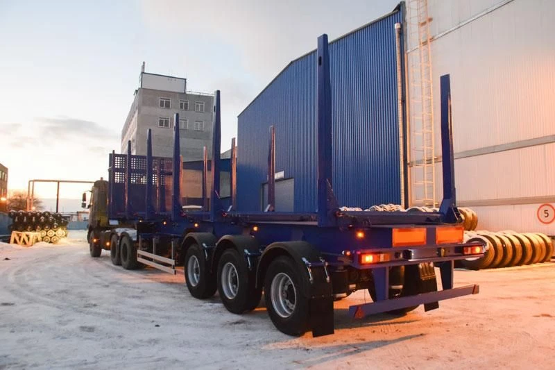 نصف مقطورة نقل الأخشاب UZST 9178-0000030