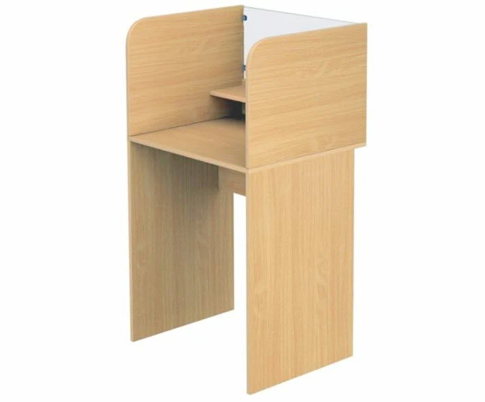 Edelwood Lingaphone Table for Offices and Institutions