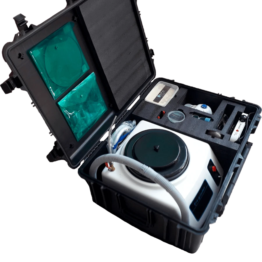 Micro Polishing Preparation Set for Metal Structures