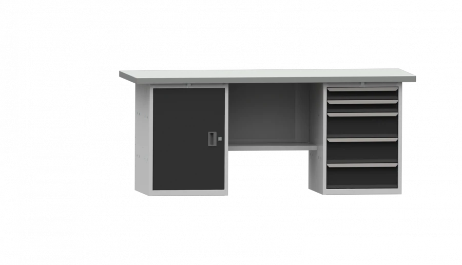 Heavy-Duty Workbenches Series LVS - Durable Steel Construction