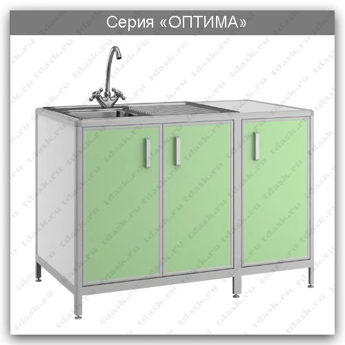 Laboratory Table with Sink, Series Optima: SLM.02.02