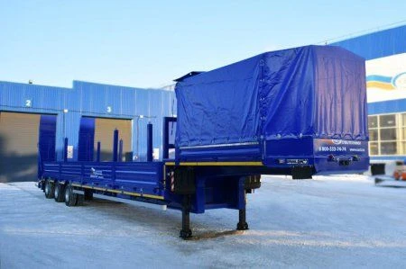 Container trailer, make UZST, type 9276, modifications: 9276-0000044 (metal platform with container locks, with ABS, with