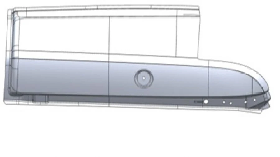 Right Roof Panel for Cars - A9606578609