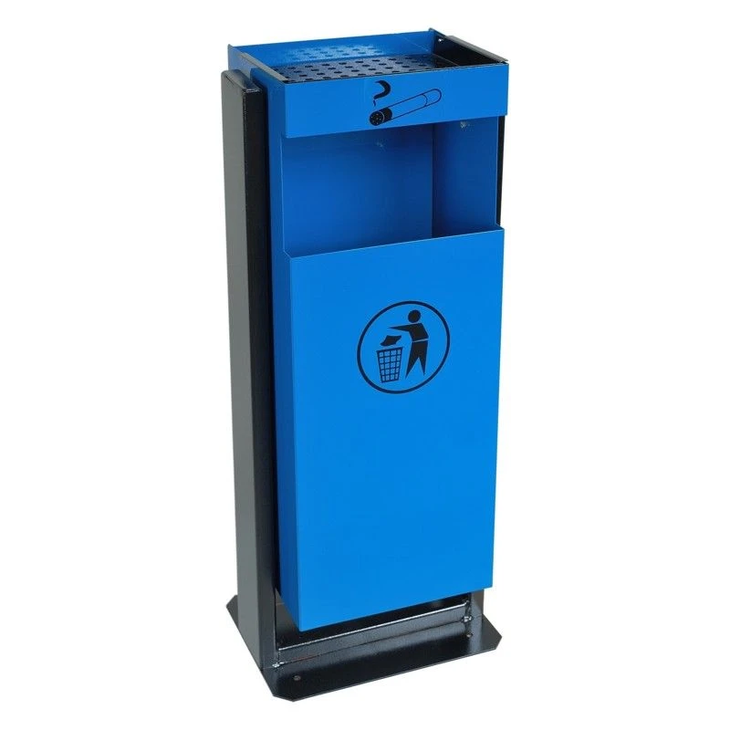 High-Quality Waste Bin for Trash Collection - Metal Design