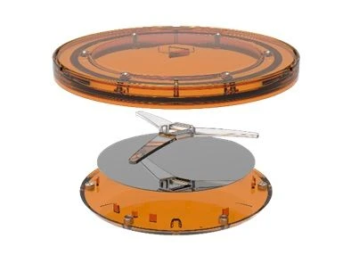 Sealed Container for 100mm Plates RLG.323375.001