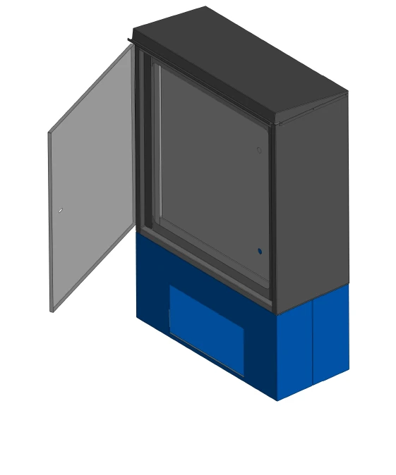 Distribution Cabinet SHRU-D for Local Network Connections