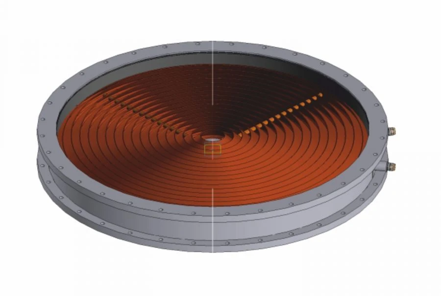 LP-1000 Flow Vacuum Trap for Diffusion Pumps
