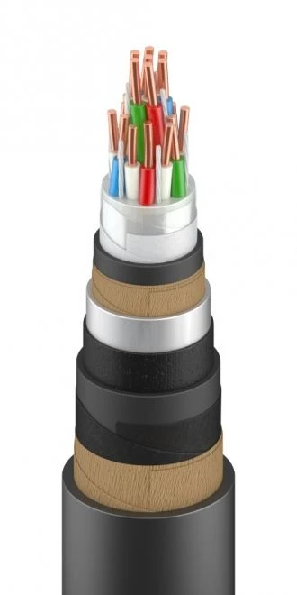 Signal and Locking Cable with Polyethylene Insulation and Metal Sheath