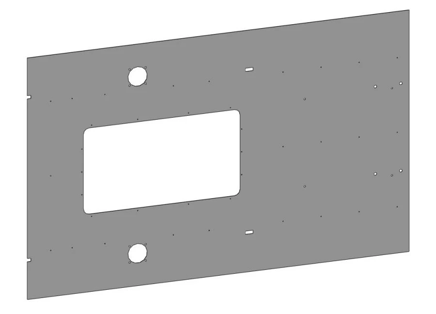 Polyester Fiberglass Panel 5299-132-5502029