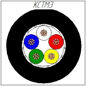 كابل زلزالي تلومتري KSTM-E