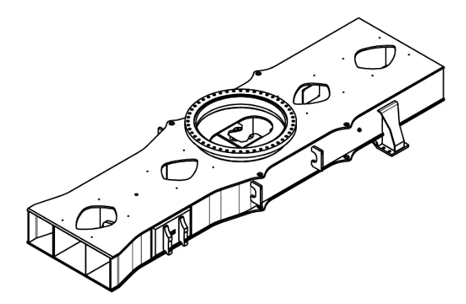 Excavator Middle Section Connector Part 94090081