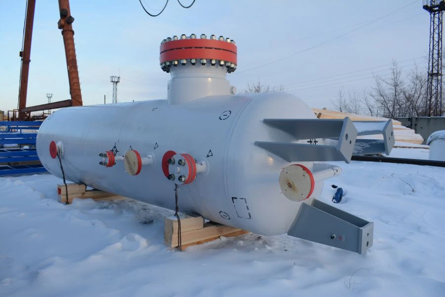 Gas Impulse Receiver V=3.0m³ Pcalc=10MPa Model RIG3-10.0-09G2S(G)00.000