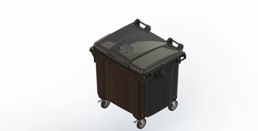 Mobile Waste Container 1100L Art. 22.C19.V/1