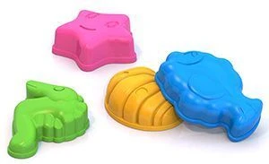 Sea Mix Sand Molds for Creative Play