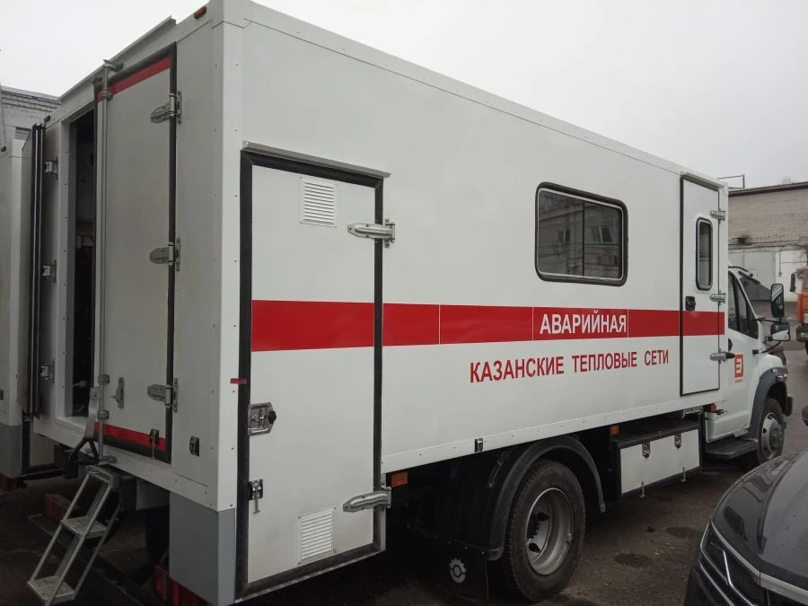 Mobile Workshop and Laboratory on GAZ Chassis for Transportation