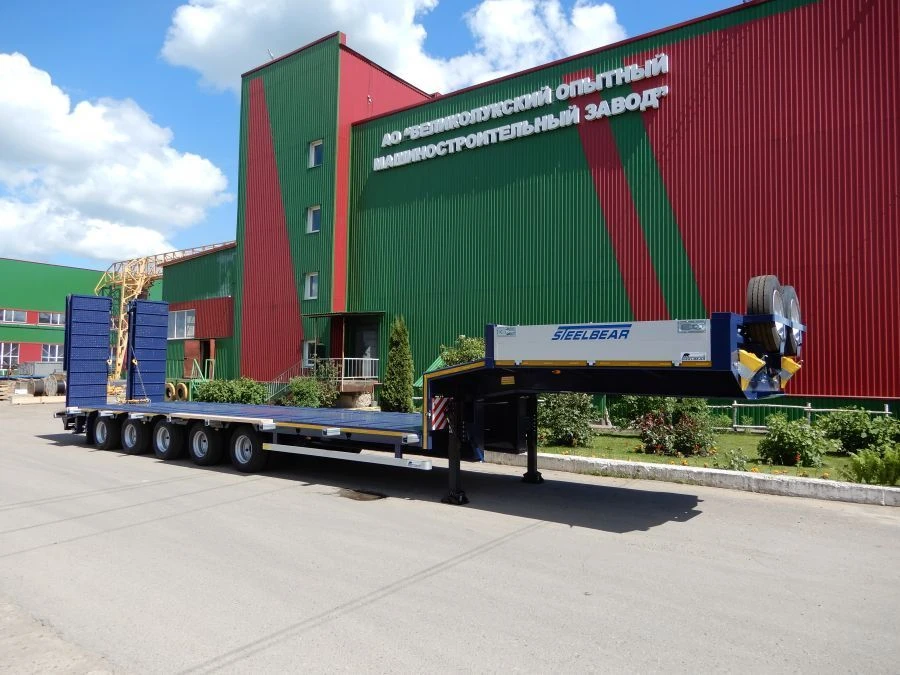 Five-Axis Semi-Trailer TR-51 with BPW HSFALM Axle Aggregate