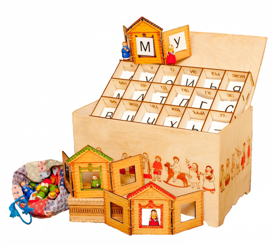 Educational Kit "Native Word" with Magnets and Sound Figures