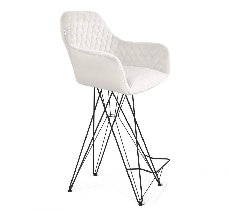 Bar Stool with Microfiber Upholstery SHT-ST38/S66