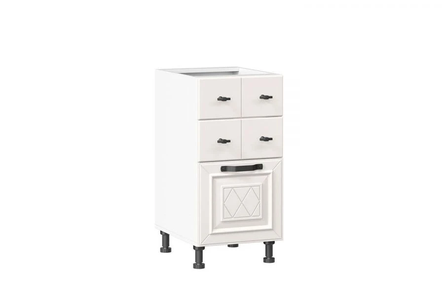 Luxurious Kitchen Cabinet with 3 Drawers, Model LD.270580.000