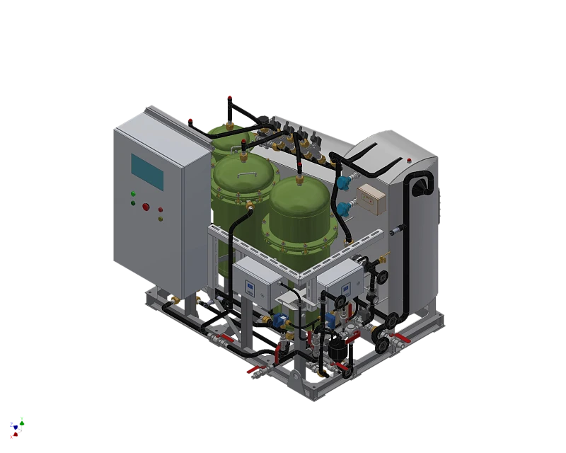 Oil-Containing Water Treatment System UONSV-1.0