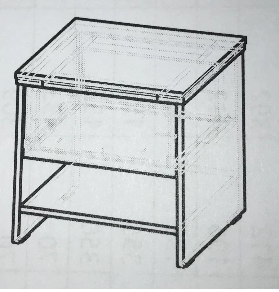 Wooden Bedside Cabinet for Bedroom