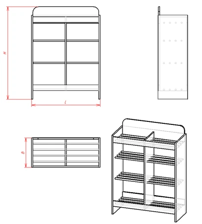 Shoe Dryer for Efficient Footwear Drying (Model SB.1)