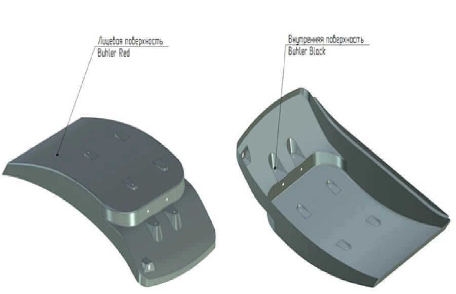 Left Wing for RSM 3000 Tractor EP3000.84.00.005A