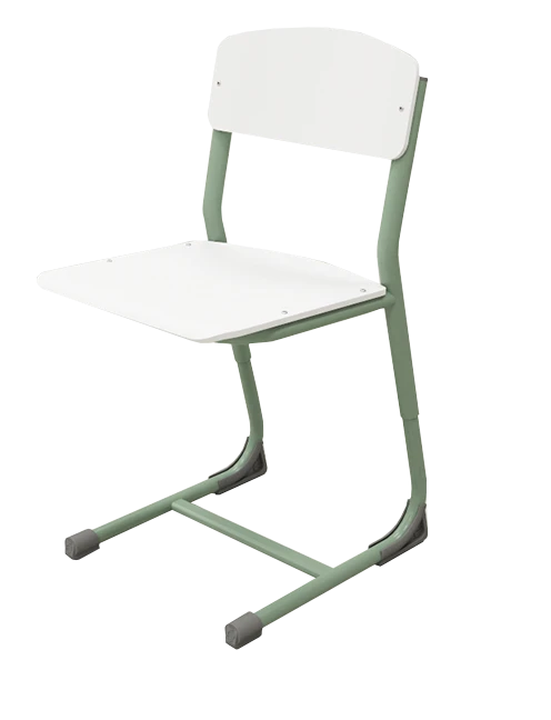 Student Chair with Metal Frame for Growth Norms 2-7, Model SS3/1