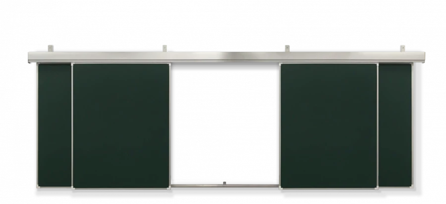 Magnetic Chalkboard Sliding Rail System "Segment