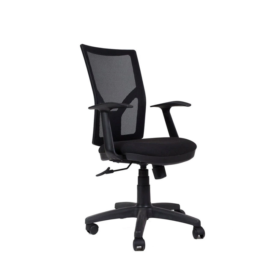 Leda Metal Frame Chair with Textile Upholstery