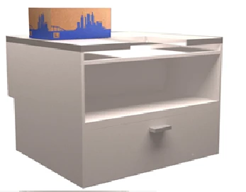Parcel Reception Barrier "Barrier MGN C+", Model "OOO SPEKTR