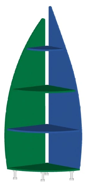 وحدة رف زاوي فن. S.04.24