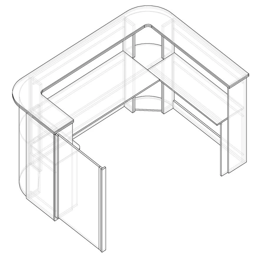 مكتب استقبال خدمة العملاء - تصميم وحدات مخصص