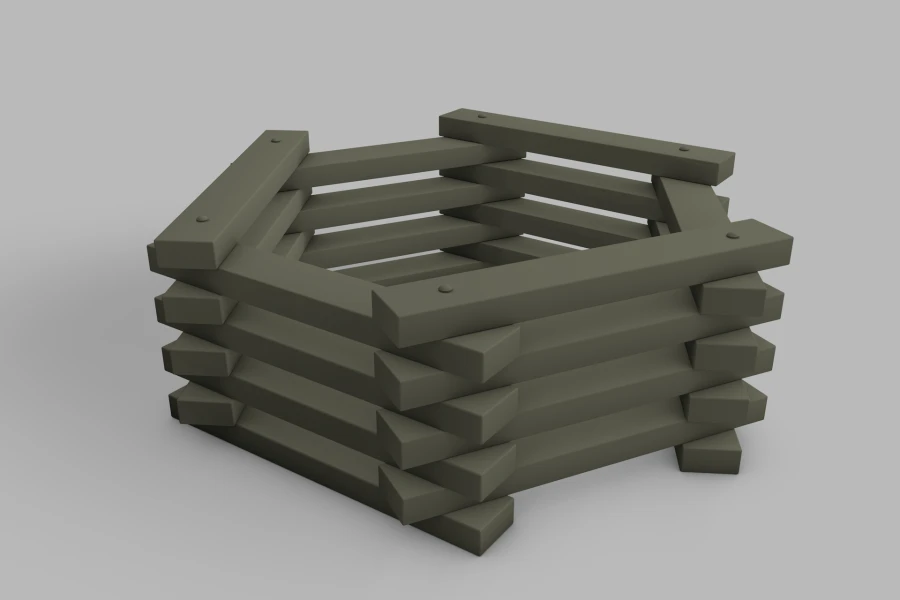 Polygonal Planter 880 - No Reservoir