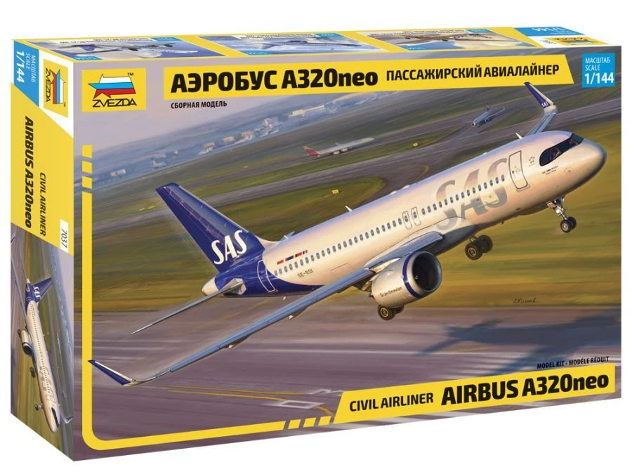 Passenger Airliner Model Airbus A320neo