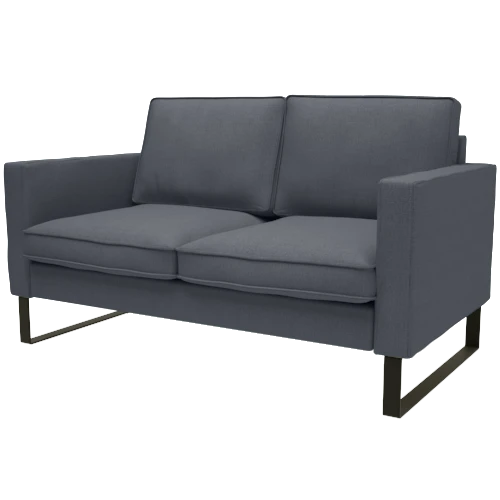 Upholstered Sofa on Metal Frame D52