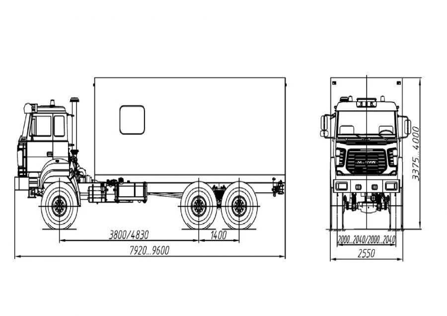 فوروغ خاص على شاسيه أورال 677528