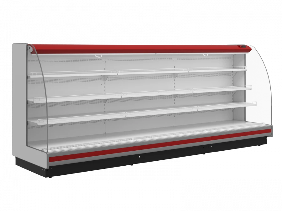 Universal Wall-Mounted Refrigerated Display Case Sofia 220/92 VHXSn-3.75