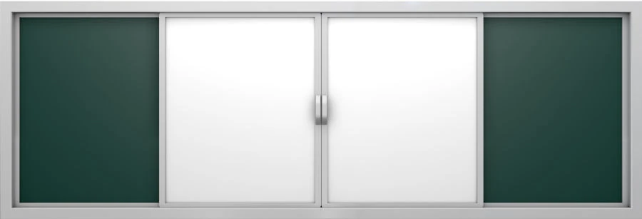 نظام السكك الحديدية للسبورات المغناطيسية القابلة للسحب للفصول الدراسية