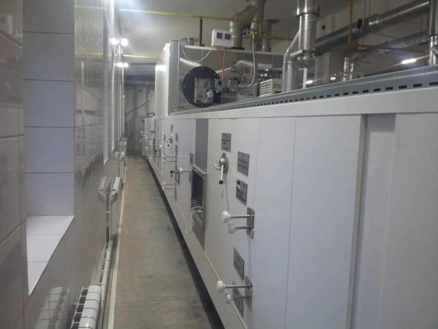 فرن خبز غير كهربائي مع موقد غاز ويشاوفت لخبز عالي الحرارة G4-KPG-1.2-25.2-1